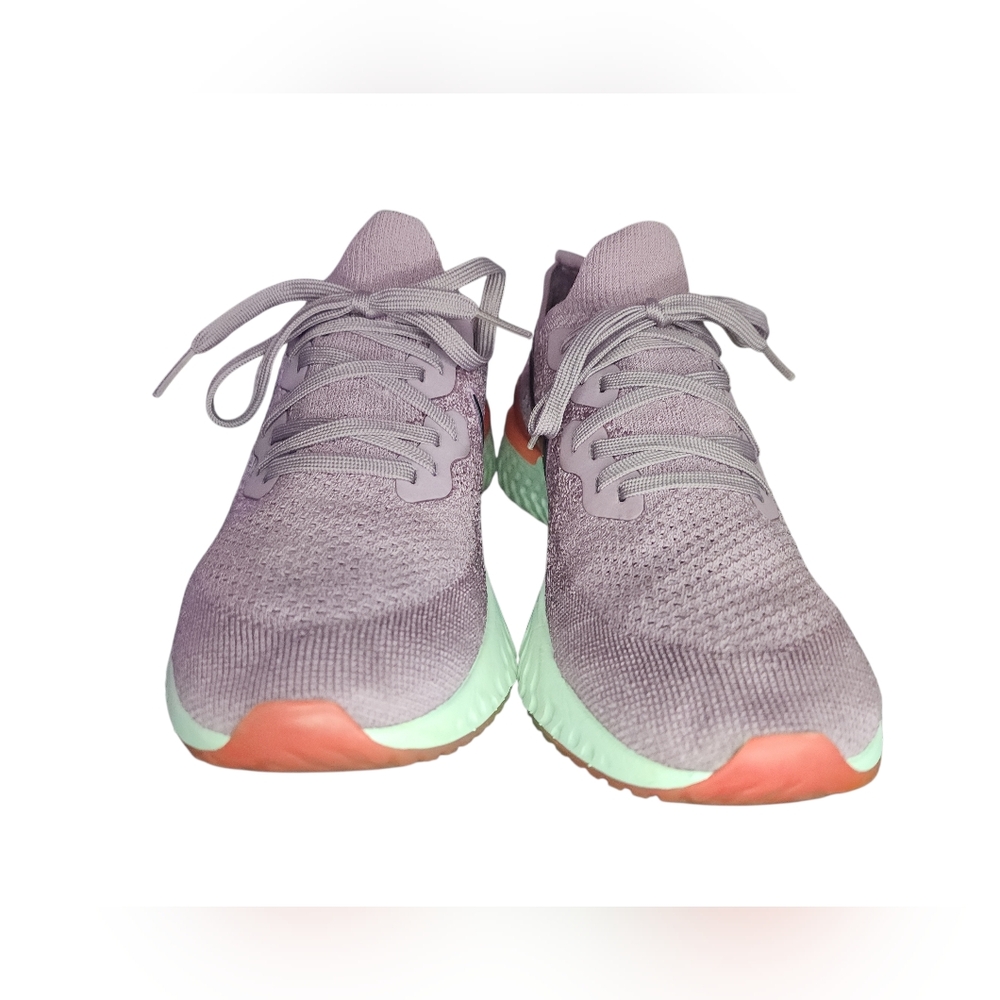 Nike Epic React Flyknit 2 'Plum Dust', Womens 9 - Picture 4 of 9